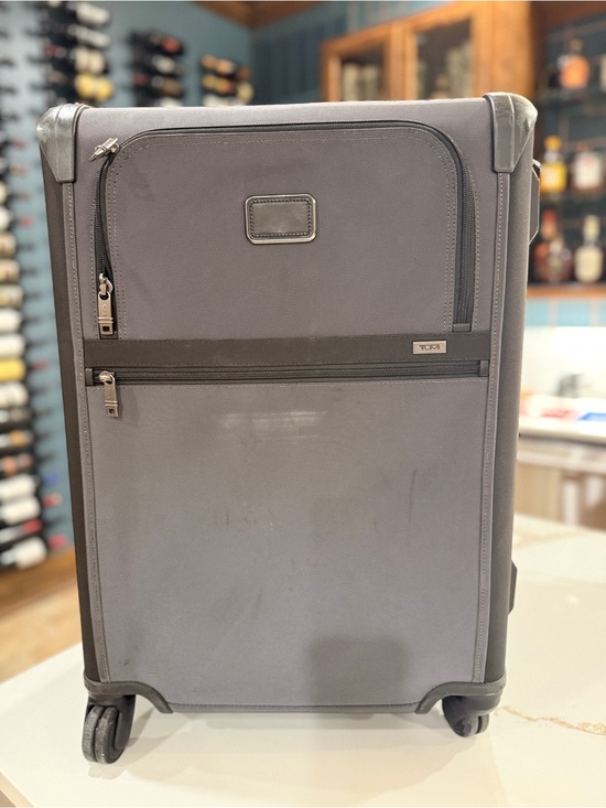 Tumi Other - Like New Tumi Gray Upright Rolling Suitcase 26” check in with Front Zip Pockets